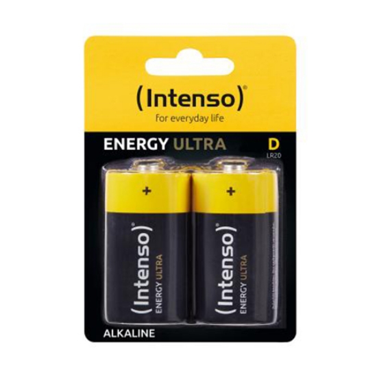 Imagem de BLISTER 2 PILHAS ALCALINAS D LR20 1.5V INTENSO (7501442)