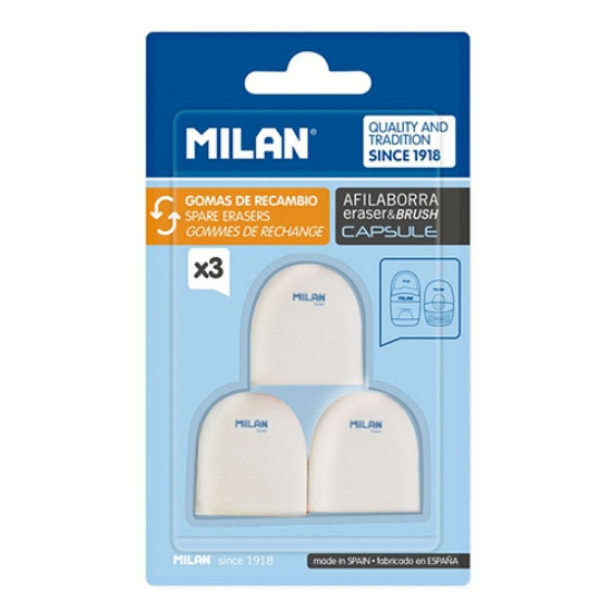 Imagem de RECARGA P/BORRACHA MILAN CAPSULE 10258 (BLT.3UNI)