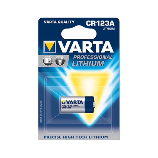 Imagem de PILHA LITIO CR123A 3V 1600MAH VARTA (6205)