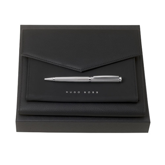 Imagem de CONJUNTO HUGO BOSS "ESFEROGRÁFICA + CAPA BLOCO A5" (HPBM809A)