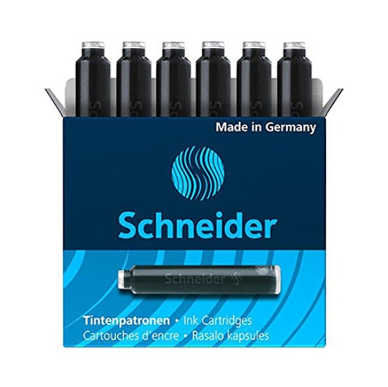 Imagem de CAIXA 6 CARTUCHOS TINTA SCHNEIDER PRETA (6601)