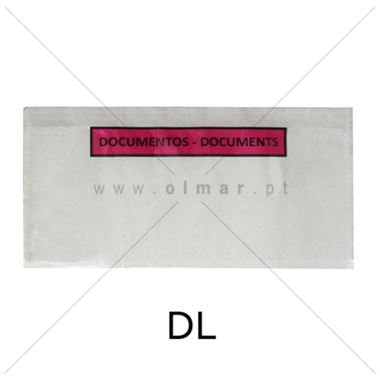 Imagem de ENV. "CONTEM DOCUMENTOS" ADES.TRANSP. FORMATO DL