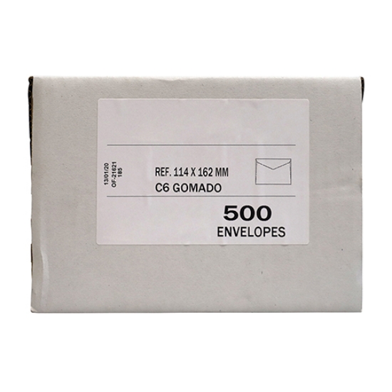 Picture of ENV. C/6 114X162 P.BICO 70G CREME REF.70 (CX.500UDS)