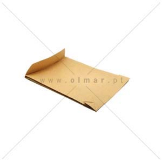 Imagem de SACO A2 440X610 C/FOLE 40MM KRAFT 110GR P/RECTA S/GOMA
