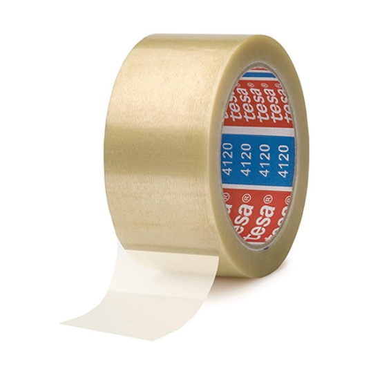 Picture of ROLO FITA ADESIVA 50MMX66MT TESA PACK 04120 PVC TRANSPARENTE