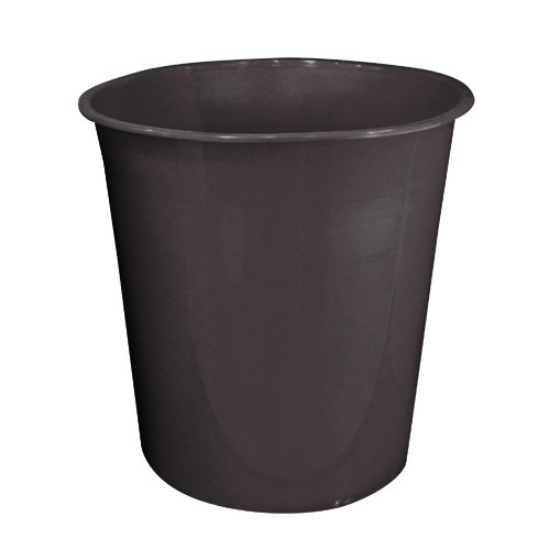 Imagem de CESTO PAPEIS INUTEIS FEGOL PLAST.OPACO 13LT 301 PRETO