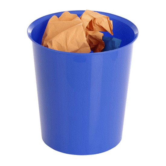 Imagem de CESTO PAPÉIS ARCHIVO2000 2001.AZ 18LT AZUL OPACO