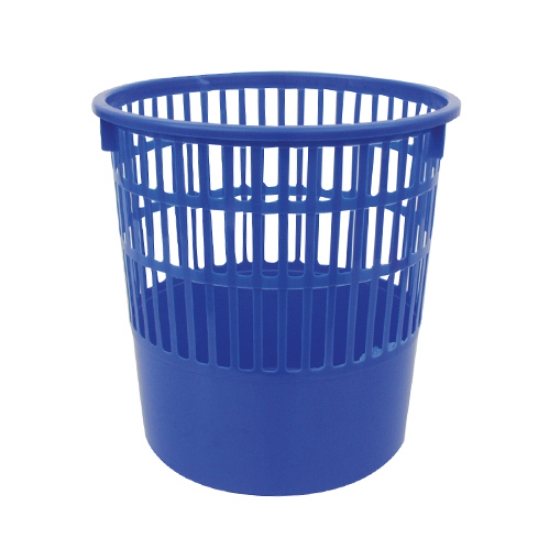 Imagem de CESTO PAPEIS INUTEIS FEGOL PLAST.REDE 13LT 302 AZUL