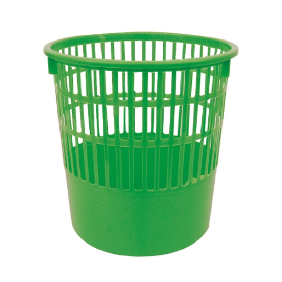 Imagem de CESTO PAPEIS INUTEIS FEGOL PLAST.REDE 13LT 302 VERDE