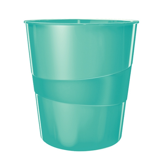 Imagem de CESTO PAPEIS INUTEIS LEITZ WOW 5278 15LT TURQUESA