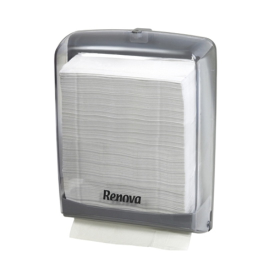 Picture of SUPORTE RENOVA PARA TOALHAS DE MÃO EM FOLHA CINZA/FUMÉ