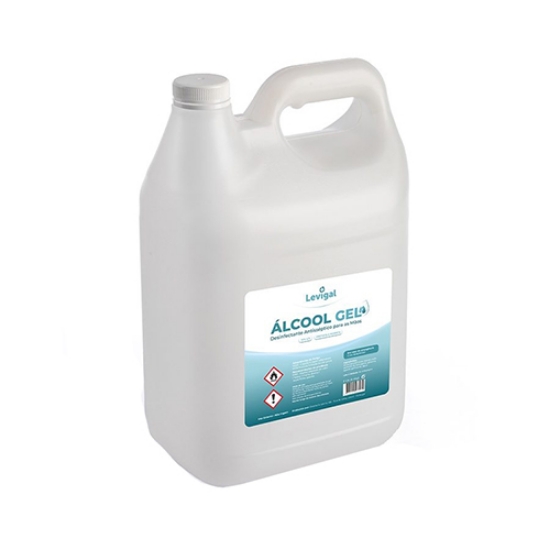 Imagem de LIQUIDO DESINFETANTE GEL ALCOOL P/MAOS 5LT
