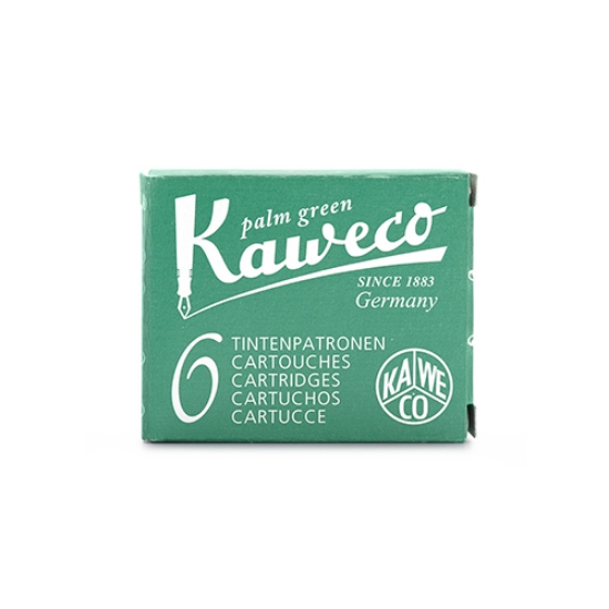 Imagem de CX.6 CARTUCHOS TINTA KAWECO VERDE PALMEIRA (KW10000009)