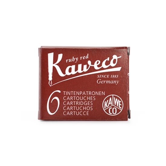 Imagem de CX.6 CARTUCHOS TINTA KAWECO VERMELHO RUBY