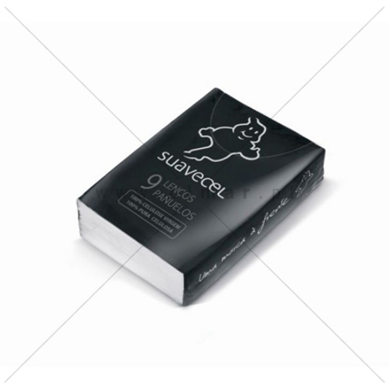 Picture of CX.300 PACOTES LENÇOS SUAVECEL BRANCOS COMPACT FL.TRIPLA