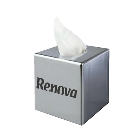 Imagem de SUPORTE LENÇOS FACIAIS CÚBICO RENOVA SATINADO