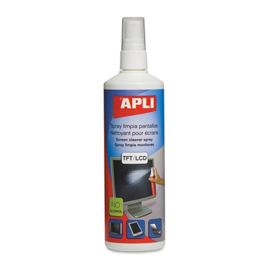 Imagem de SPRAY LIMPEZA P/ECRAS APLI 11324 250ML