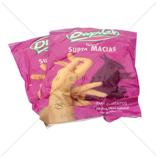 Imagem de PAR DE LUVAS DUPLEX SUPER MACIAS MEDIAS REF.3032