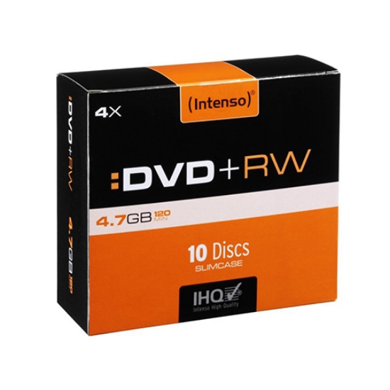 Picture of DVD+RW 4.7GB/120M. INTENSO (4211632) (CX.SLIM)
