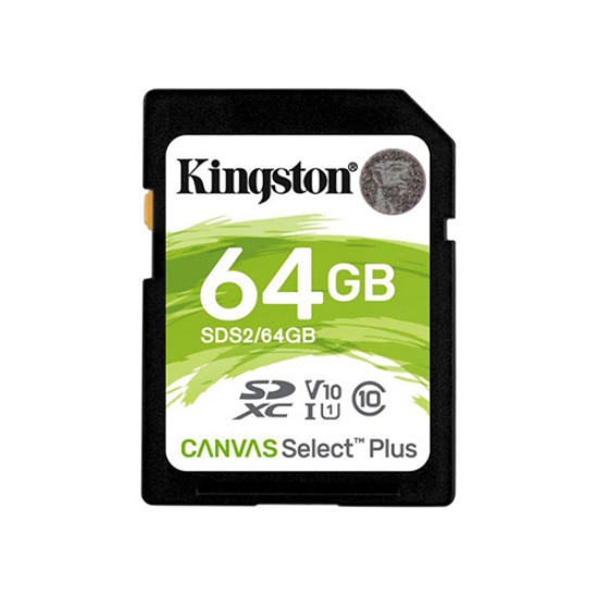 Imagem de CARTÃO MEMÓRIA SDXC 64GB KINGSTON (SDS2/64GB)