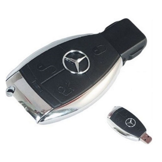 Imagem de DISK-PEN 32GB USB 2.0 TECHONETECH CHAVE MERCEDES (5002-32)