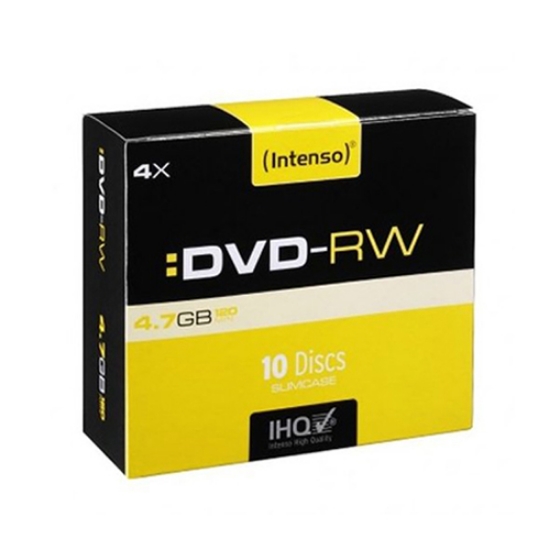 Imagem de DVD-RW 4.7GB/120M. INTENSO (4201632/300544) (CX.SLIM)