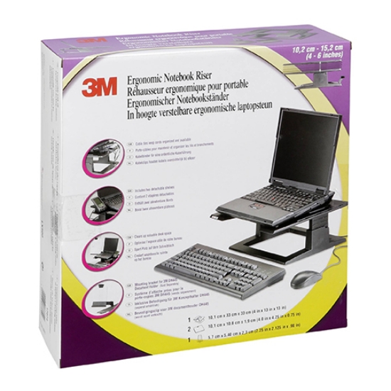 Imagem de SUPORTE PARA PORTÁTIL 3M LX500 (PLATAFORMA ERGONOMICA)