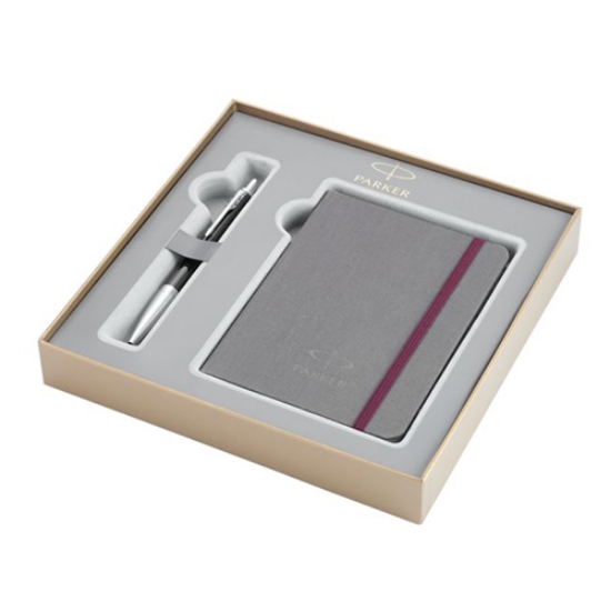 Imagem de CONJ. CANETA PARKER INGENUITY PRETA CT + ESTOJO (2010770)