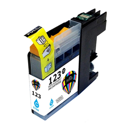 Picture of TINTEIRO COMPATIVEL BROTHER LC-123CBP CYAN