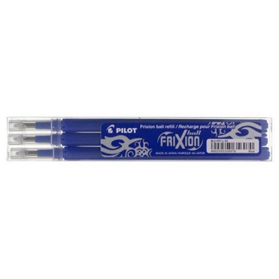Imagem de BLT.3 RECARGAS PILOT FRIXION BALL 0.7 AZUL BLS-FR7-L-53