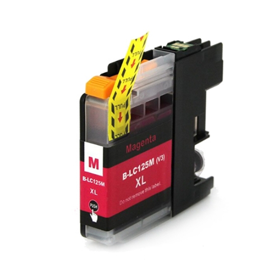 Picture of TINTEIRO COMPATIVEL BROTHER LC-125XLM MAGENTA ALTA CAP.