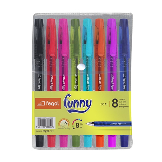 Imagem de BLT.8 ESFEROG. FEGOL FUNNY SORT. (808-8)