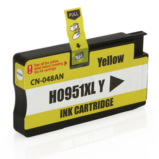 Picture of TINTEIRO COMPATIVEL HP 951XL CN048AE AMARELO ALTA CAPAC.