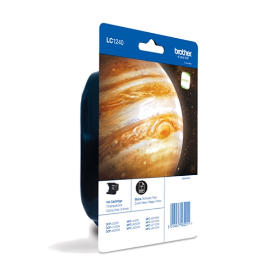 Imagem de TINTEIRO ORIGINAL BROTHER LC-1240BKBP PRETO 600PAG.