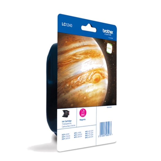 Imagem de TINTEIRO ORIGINAL BROTHER LC-1240MBP MAGENTA 600PAG.
