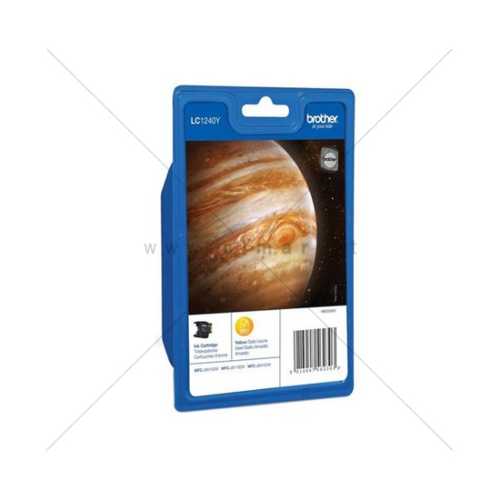 Imagem de TINTEIRO ORIGINAL BROTHER LC-1280XLYBP AMARELO 1.200 PAGINAS