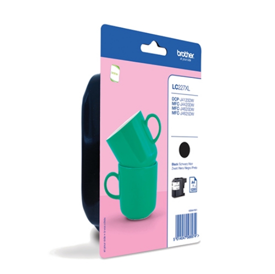 Imagem de TINTEIRO ORIGINAL BROTHER LC-227XLBK PRETO ALTA CAP.