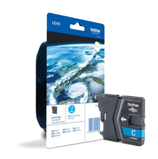 Picture of TINTEIRO ORIGINAL BROTHER LC-985C CYAN 260PAG.