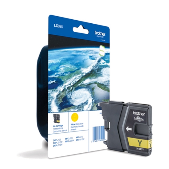 Imagem de TINTEIRO ORIGINAL BROTHER LC-985Y AMARELO 260PAG.