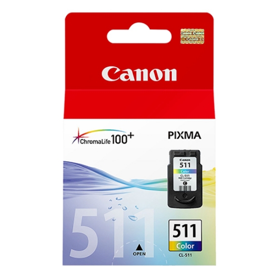 Imagem de TINTEIRO ORIGINAL CANON CL-511 CORES