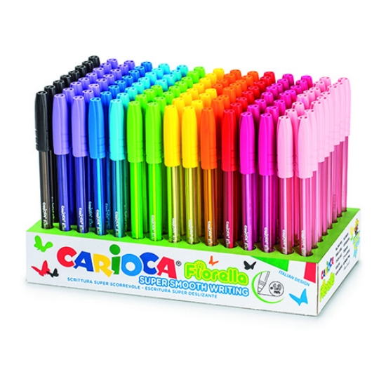 Imagem de ESFEROG. C/SUPORTE E FIO BIC 4 COLOURS PEN DESK (918515)