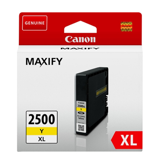 Imagem de TINTEIRO ORIGINAL CANON PGI-2500XL AMARELO ALTA CAP.