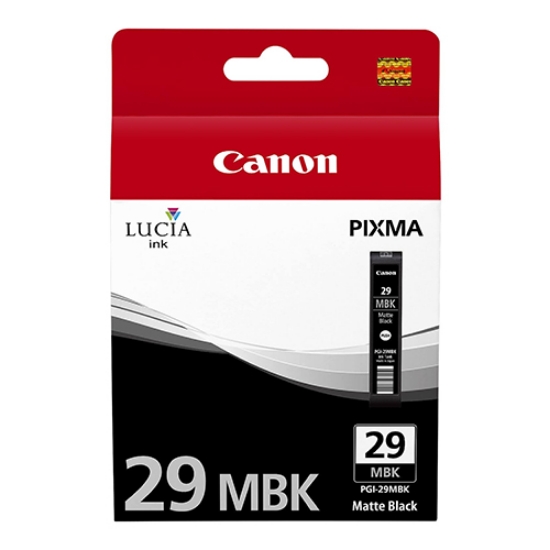 Imagem de TINTEIRO ORIGINAL CANON PGI-29MBK PRETO MATTE