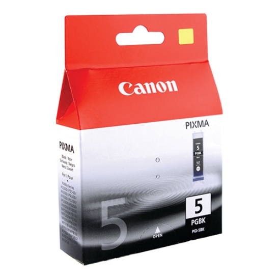 Imagem de TINTEIRO ORIGINAL CANON PGI-5BK PRETO (PIXMA IP4200/5200)