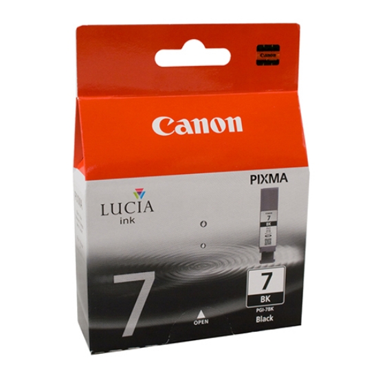 Imagem de TINTEIRO ORIGINAL CANON PGI-7BK PRETO (MX7000/7600)