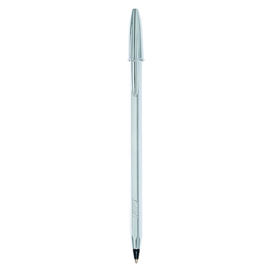 Imagem de ESFEROGRÁFICA BIC CRISTAL SHINE PRETA CORPO PRATA