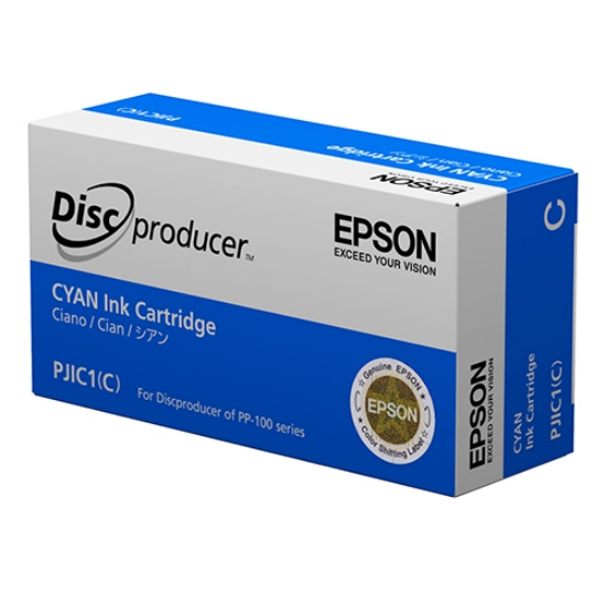 Picture of TINTEIRO ORIGINAL EPSON S020447 CYAN PJIC1 (PP100/PP50)