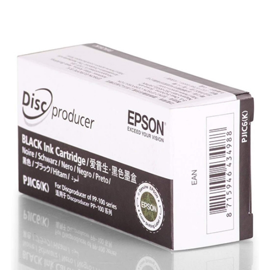 Imagem de TINTEIRO ORIGINAL EPSON S020452 PRETO PJIC6 (PP100/PP50)