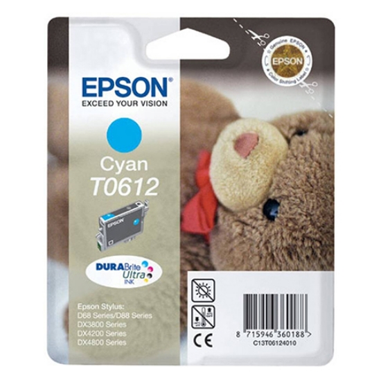 Imagem de TINTEIRO ORIGINAL EPSON T0612 CYAN