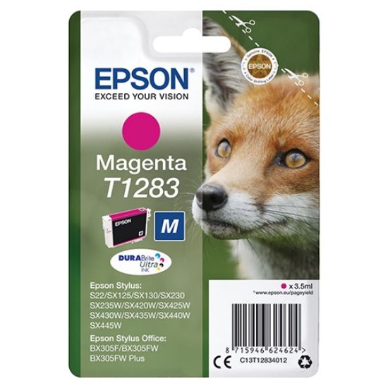 Imagem de TINTEIRO ORIGINAL EPSON T1283 MAGENTA